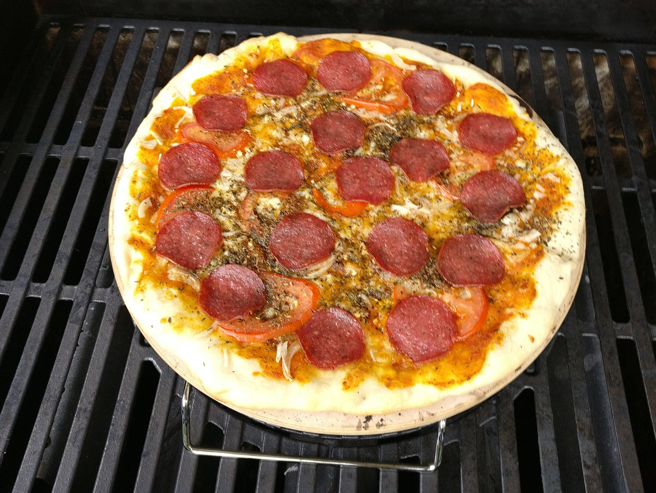 Pizza vom Grill – Cook &amp; Taste