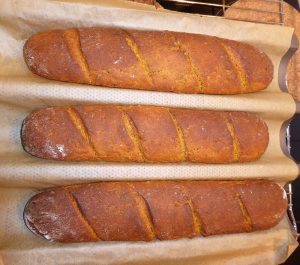 Kürbis-Vollkorn-Baguette