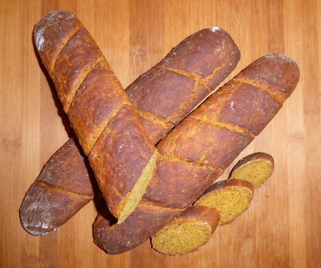 Kürbis-Vollkorn-Baguette – Cook &amp; Taste