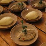 Butter und Buchweizenaufstrich