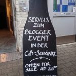 Willkommen zum Blogger-Event
