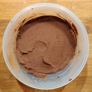 das fertige Schoko-Hummus