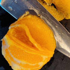 ... und Orange filetieren