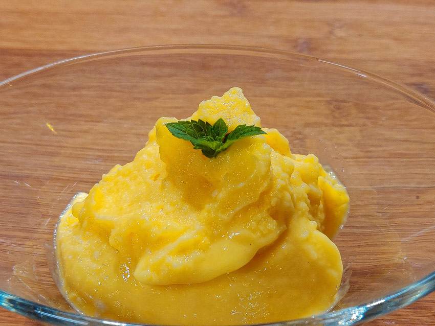Mango-Eis