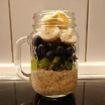 Overnights Oats Mix Hawai´i mit Toppings
